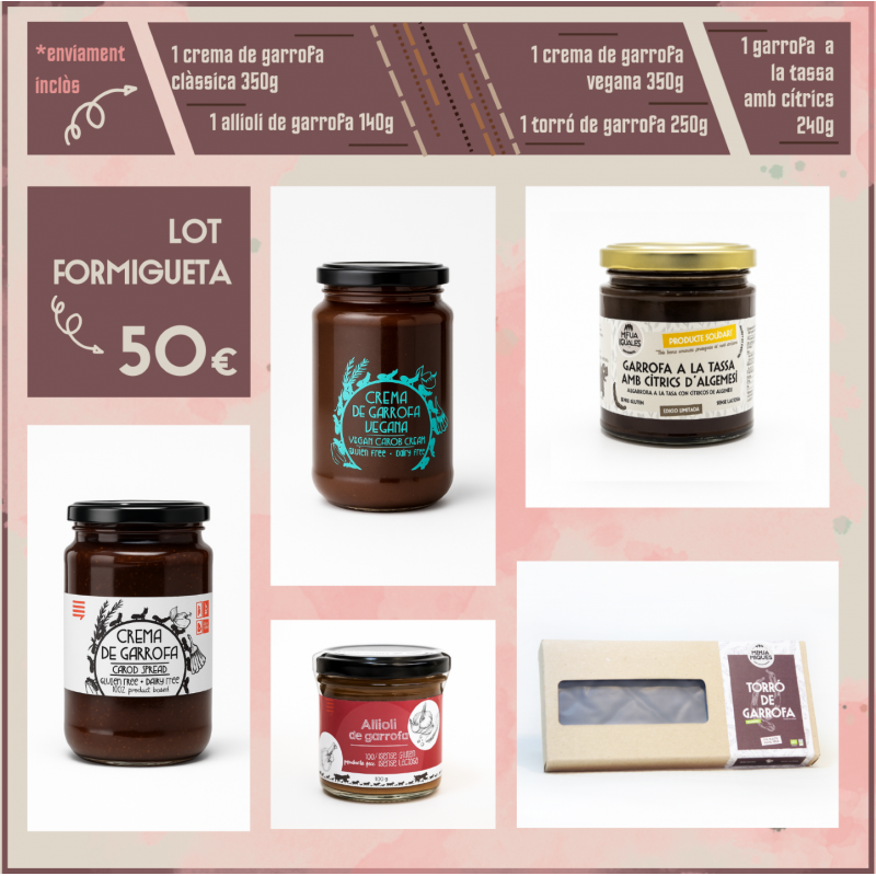 Lot formigueta de garrofa